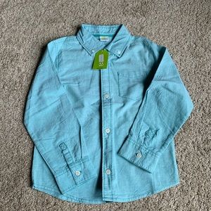 NWT Toddler Boys CRAZY8 Button Down Shirt Sz. 5T